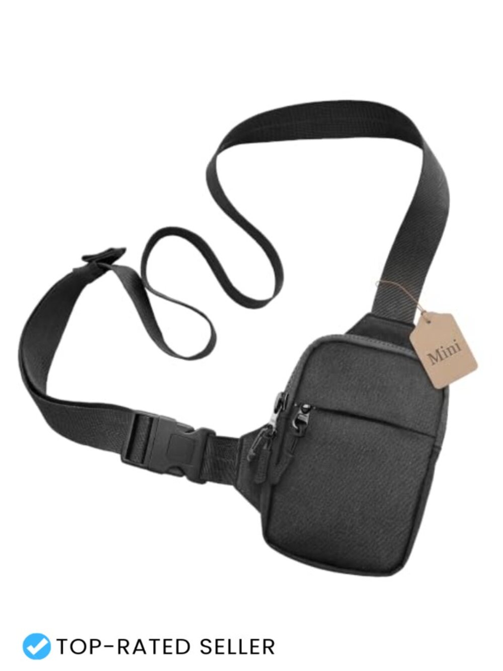 Anti-Theft RFID Blocking Waterproof Nylon Crossbody Sling Bag Travel